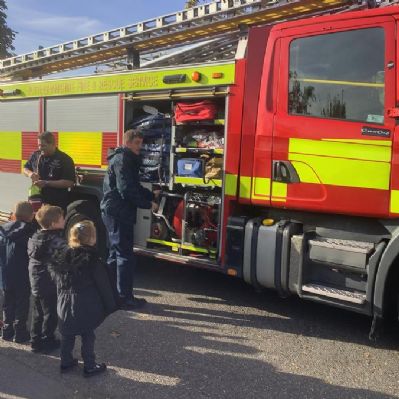 The day the firefighters came to visit Ordsall 2023